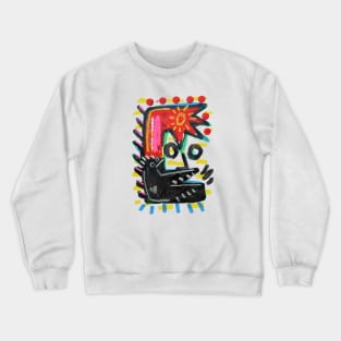 bird  face Crewneck Sweatshirt